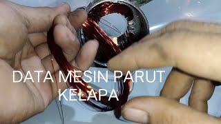 DATA GULUNGAN PARUT KELAPA