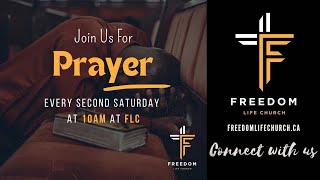 Freedom Life Church | Saturday Morning Prayer | 09-14-2024