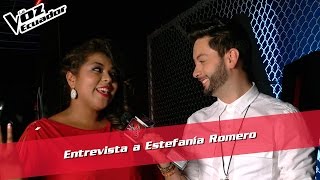 Entrevista a Estefanía Romero - Batallas - T2 - La Voz Ecuador