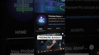 Best places to learn Adobe premiere pro🔥#shorts