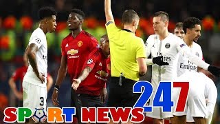 What Pogba said to Man Utd teammates in dressing room after PSG red card