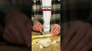 Asperges dorées & ZERO DECHET #shorts  #food #recette #cuisine #cooking