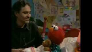 andrea bocelli y elmo