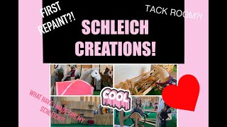 ALL OF MY SCHLEICH CREATIONS!