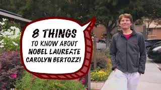 8 things to know about Nobel laureate Carolyn Bertozzi