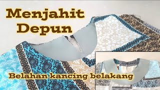 Menjahit dan Membuat Depun