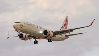 DELIVERY FLIGHT | Virgin Australia Boeing 737 MAX 8 | Landing at KMLB