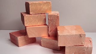 Rose Gold Fresh Blocks | ASMR | Sounds