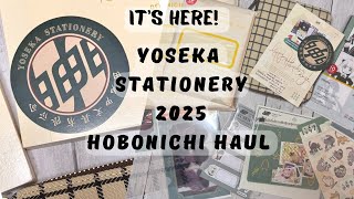 It’s Here!! Yoseka  Stationery 2025 Hobonichi Haul and More!