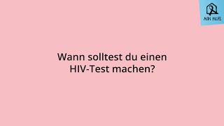 I'm sexy cause I know it. Infos zum HIV-Test