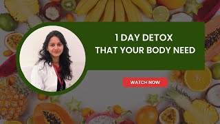 1 Day Detox that your body needs | Detox Diet Plan | Healthy lifestyle @divyadietzone4771