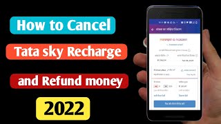 how to cancel tatasky recharge