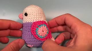 Amigurumi: Bird. Crochet! Presentation of results. Pattern info in description