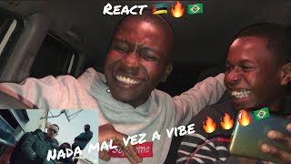 Moçambicanos🇲🇿 reagindo ao trap brasileiro🇧🇷| NadaMal - Vizão De Cria 2 (prod. Dallas)