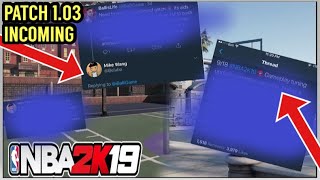 NBA 2K19 PATCH 1.03 UPDATE! EVERYTHING WE KNOW SO FAR! CONTESTS INCREASED | RIP SHOT CREATORS?