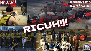 5 FRAKSI BERSATU MELAWAN POLISI | GTA V ROLEPLAY #HVFNP