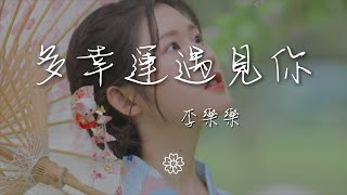 李樂樂 - 多幸運遇見你『多幸運遇見你 你是夏天的涼風』【動態歌詞Lyrics】