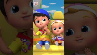 Wheels On The Police Car, पुलिस गाड़ी के पहिए घूमे गोल गोल #shorts #nurseryrhymes #policecar #poem