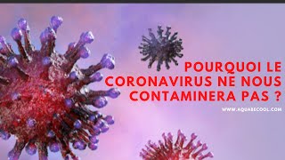 Pourquoi Le CORONAVIRUS ne nous contaminera pas ?