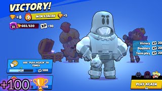 Grom push on my little account with @Bálint! 💥 |+100 🏆| #brawlstars #grom #push