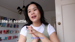 living in seattle (vlog 88): getting back into routine + madewell haul!