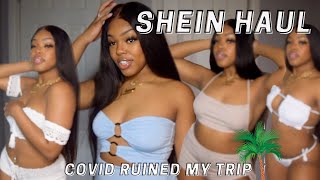 SHEIN VACATION TRY-ON HAUL ✈️😍: COVID RUINED MY TRIP 😭| ZANAYA NISHALE