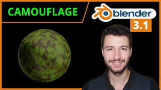 MATERIAUX DE CAMOUFLAGE PROCEDURAL | Blender 3.1 [TUTO FR]