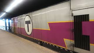 MBTA HSP46 2008 Idling at South Station