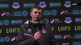 REACTION | Kevin Doherty Post Match | Drogheda United 1-4 Waterford FC