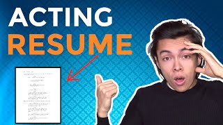 GROW YOUR ACTING RESUME: No Experience Needed 🤫 | Acting Advice