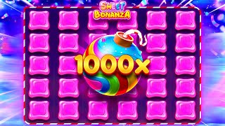 🍭 SWEET BONANZA 1000 🍭 1000x ÇARPAN İLE KASA PATLADI VURGUN #slotoyunları #sweetbonanza1000