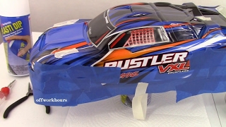 How To Plasti Dip Your RC Car (Traxxas Rustler VXL)