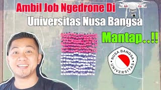 Ambil Job Drone di Universitas Nusa Bangsa Bogor