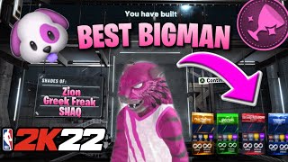 INSANE BIGMAN BUILD CANNOT BE STOPPED - BEST BIGMAN BUILD IN NBA 2k22 - BEST BUILD + BEST JUMPSHOT