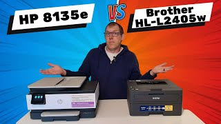 Printer Comparison: HP 8135e vs Brother HL-L2405w