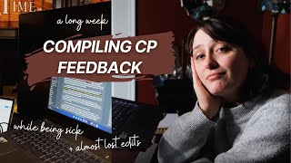 Critique Partner Feedback  || Camp NaNoWriMo Goal #1