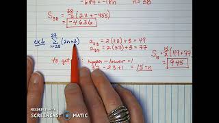 Lesson 10.2: Arithmetic Sequences and Series(part two)