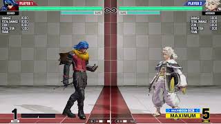 KOF XV : krohnen 1 meter combo by ROUBICHL9TAL-YT