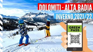 The Dolomites winter with the EU DIGITAL COVID CERTIFICATE for skiing