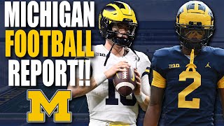 HUGE News on QB Battle + Other Practice Observations, Big NIL Deal, Michigan Names Captains, & More