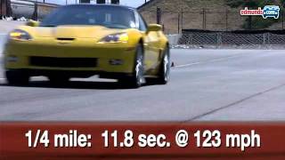 2011 Chevrolet Corvette Z06 Carbon Prototype Track Video.flv