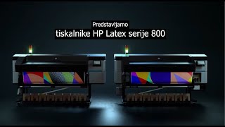 Tiskalnik HP Latex 800 se predstavi