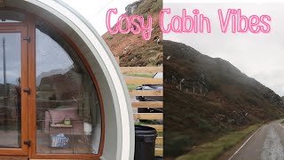 LOG CABIN GETAWAY IN THE SCOTTISH HIGHLANDS🍂🍁 Games, Walks and Cosy Nights