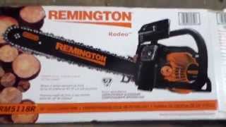 Remington chainsaw first look