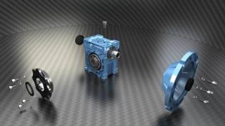 T-FLEX CAD 15 - Photorealistic animation, Worm gearbox