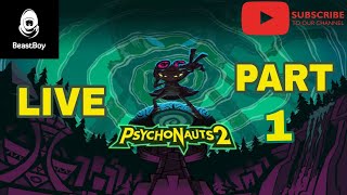 Psychonauts 2  - Gameplay Live Stream By BeastBoy