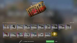 Opening csgo cases because I am a degenerate gambler(hobbyist)