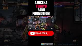 AZUCENA TENRYU RANK PROMOTION! #shorts #tekken8 #azucena