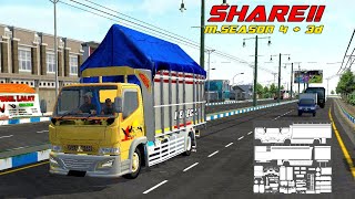 MOD TRUCK CANTER MUHKLAS $4 PO  ||| MOD BUSSID TERBARU V4.5