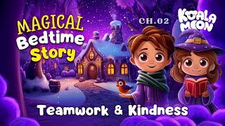 The Most Magical Kids Bedtime Story! ✨The Jupiter Twins: Snowy Night | Calm Bedtime Stories for Kids